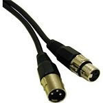 Cablestogo 0.5m Pro-Audio XLR Cable M/F (80376)